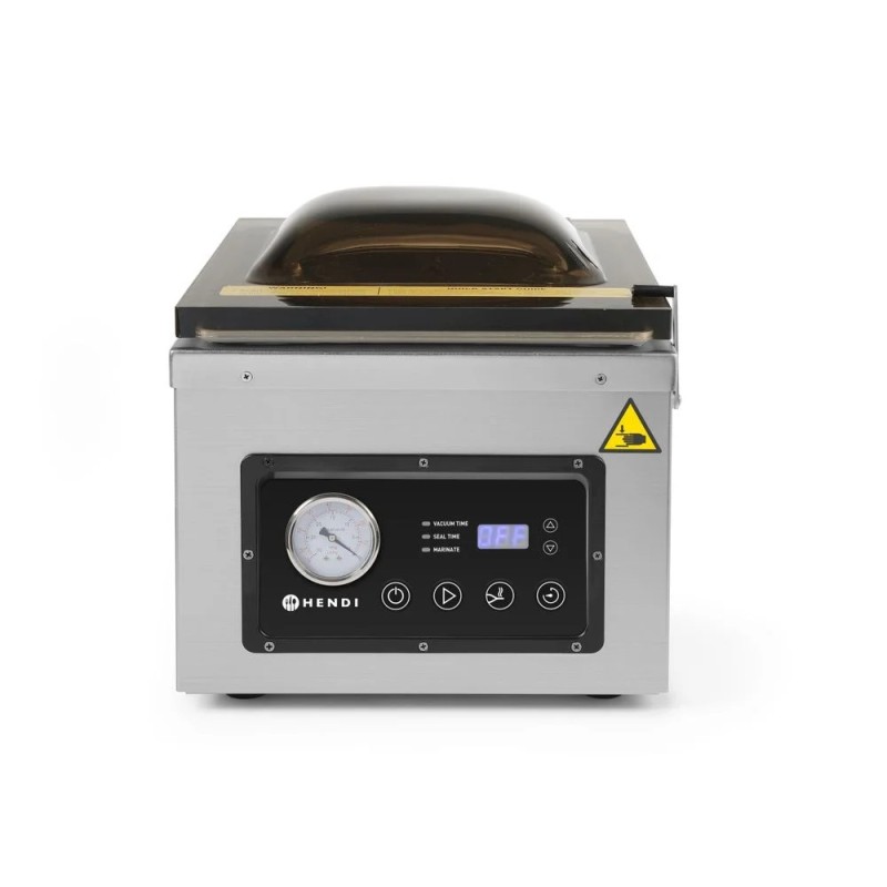 Vacuum chamber packaging machine