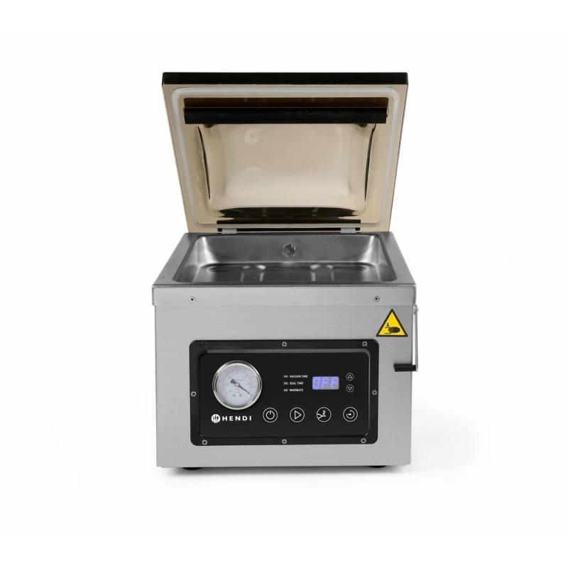Vacuum chamber packaging machine