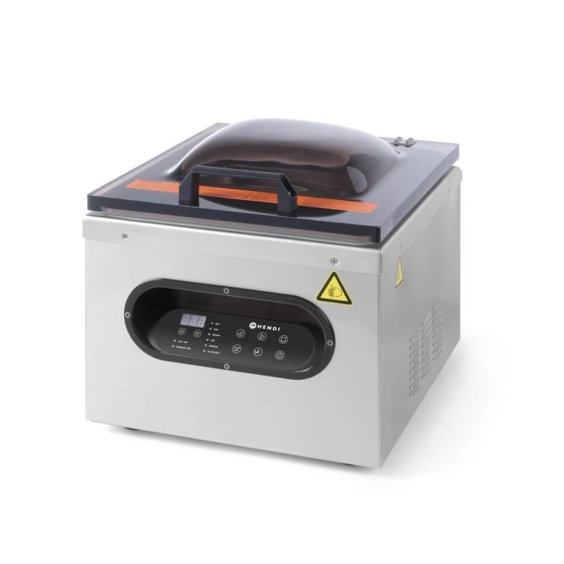 Vacuum chamber packaging machine