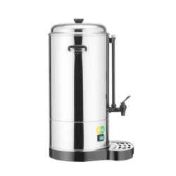 Hot drinks boiler double-walled