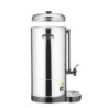 Hot drinks boiler double-walled