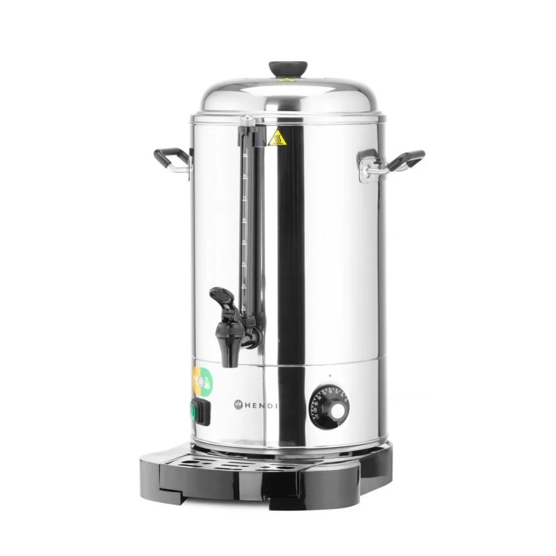 Hot drinks boiler double-walled
