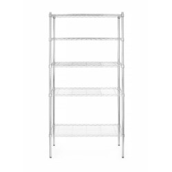 Storage rack with 5 shelves