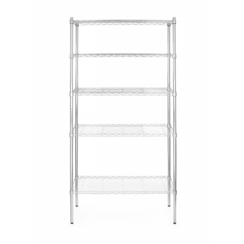 Storage rack with 5 shelves