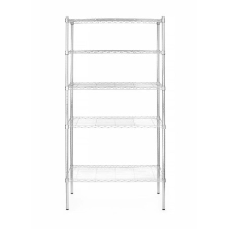 Storage rack with 5 shelves