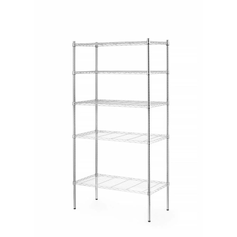 Storage rack with 5 shelves