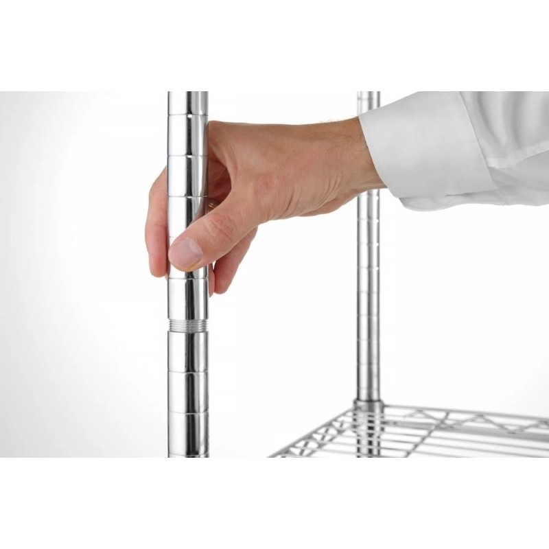 Storage rack with 5 shelves