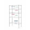 Storage rack with 5 shelves