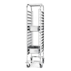 Clearing trolley - 15 x GN 1/1