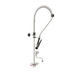 Tap with pull out rinser