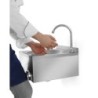 Waschbecken mit Kniebedienung