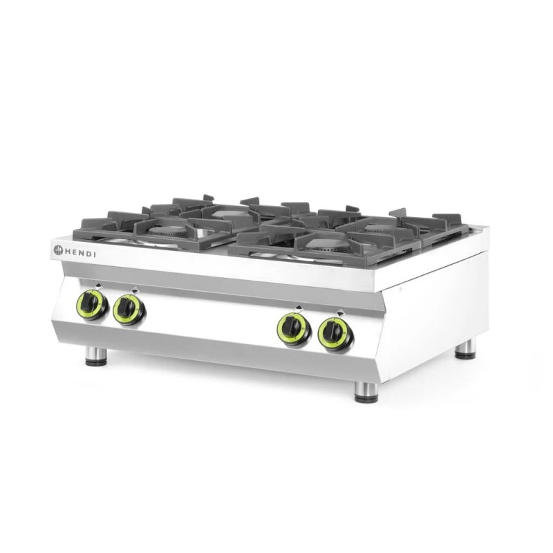 Gasherd Kitchen Line - 4 Kochfelder, Table-Top