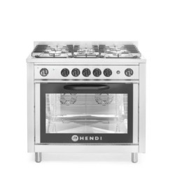 Gas cooker - 5 burners with electric oven