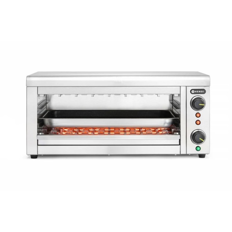 Salamander with quartz infrared heating elements GN 1/1