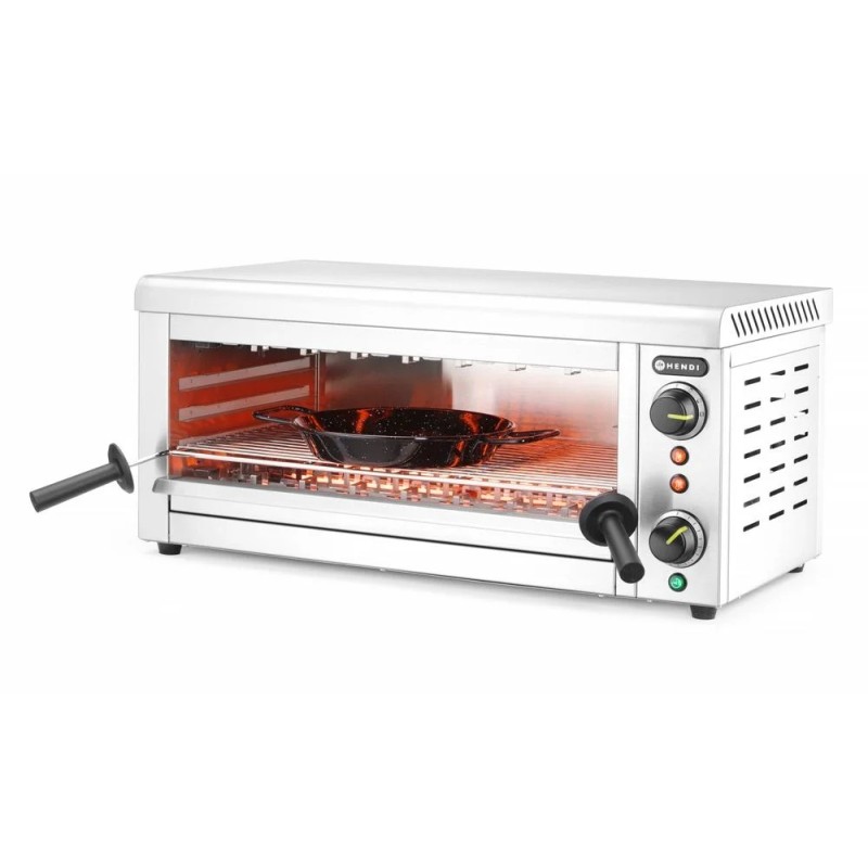 Salamander with quartz infrared heating elements GN 1/1