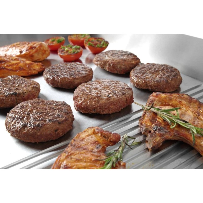 Griddle 1/3 ribbed