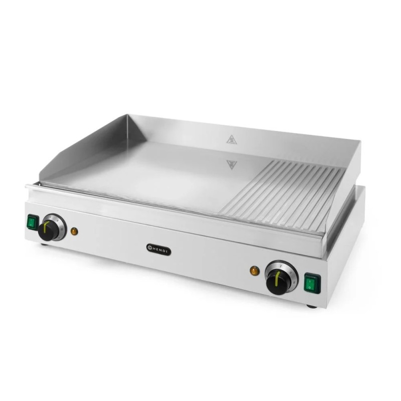 Griddle 1/3 ribbed