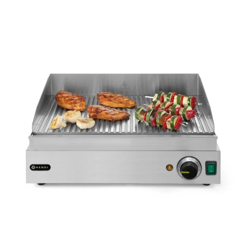Griddle, ribbed