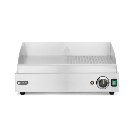 Griddle half ribbed