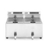 Friteuse Profi Line digital- mit Ablasshahn 2 x 8 l