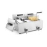 Friteuse Profi Line digital- mit Ablasshahn 2 x 8 l