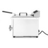 Induktionsfritteuse mit Ablasshahn - 8 l