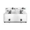 Fritteuse Profi Line mit Ablasshahn, 2×8 l