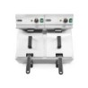 Fritteuse Profi Line mit Ablasshahn, 2×8 l