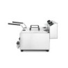 Fritteuse Profi Line mit Ablasshahn, 2×8 l