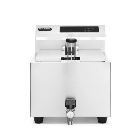 Deep fryer with drain tap digital - 8 l