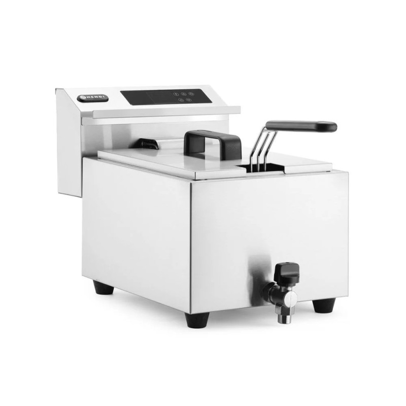 Deep fryer with drain tap digital - 8 l