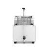 Deep fryer with drain tap digital - 8 l