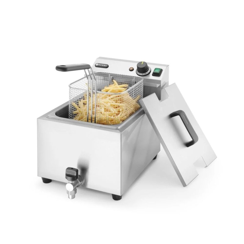 Fritteuse Profi Line mit Ablasshahn, 8 l