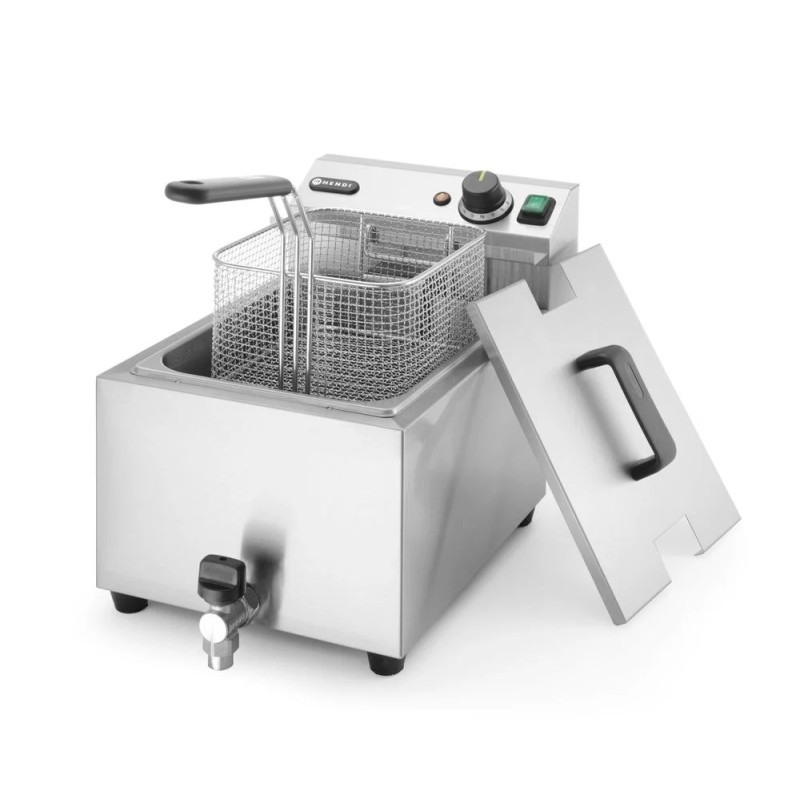 Fritteuse Profi Line mit Ablasshahn, 8 l