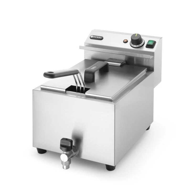 Fritteuse Profi Line mit Ablasshahn, 8 l