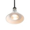 Rise and fall heat lamp conical