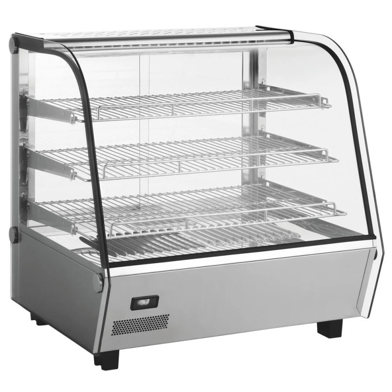 Heated countertop display