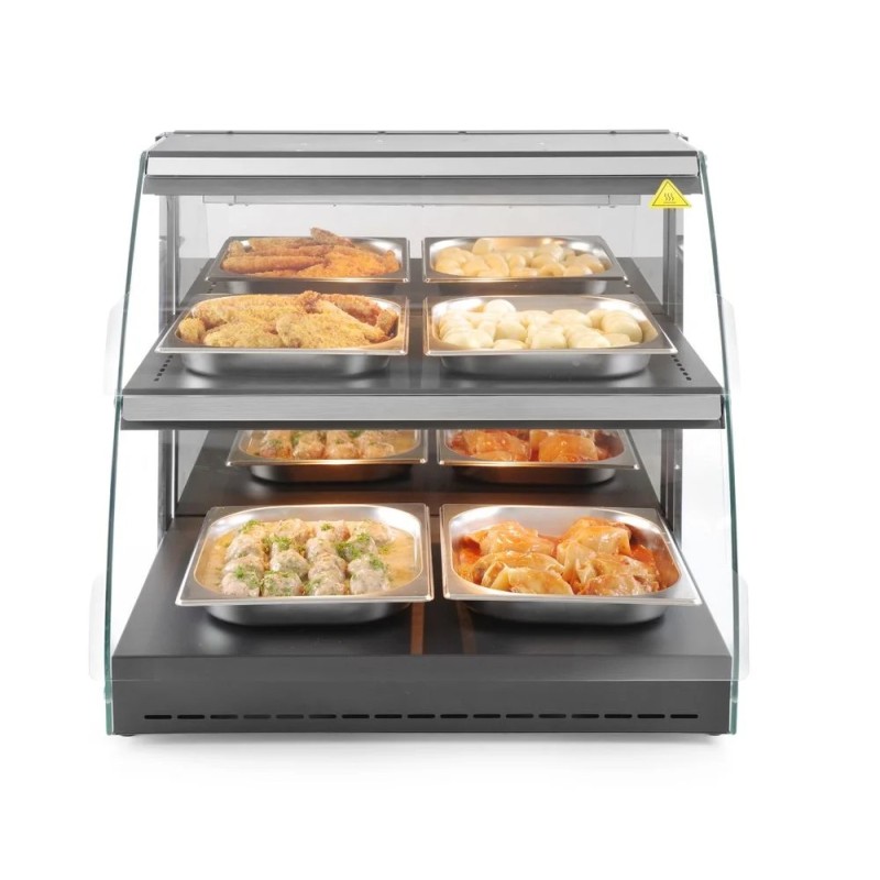 Quartz heated countertop display
