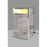 Heated countertop cabinet