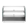 Heated countertop display two levels