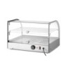 Heated countertop display two levels
