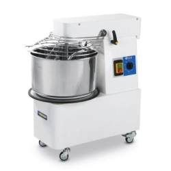 Spiral mixer with rising head and removable bowl
