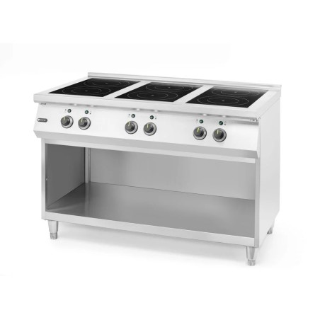 Induction stove with 6 hobs