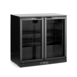 Back bar refrigerator double-door