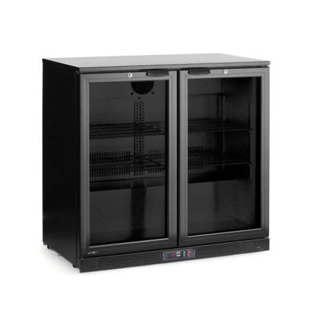 Kühlschrank mit doppelter Tür auf der Rückseite