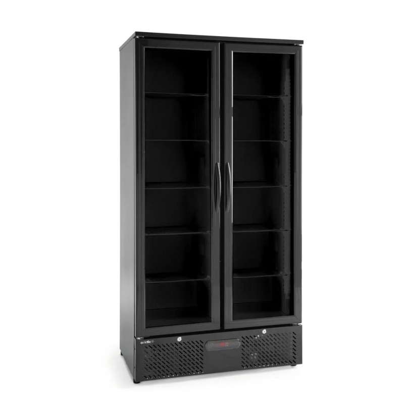 Kühlschrank mit doppelter Tür auf der Rückseite