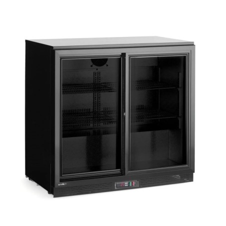 Kühlschrank hinten mit doppelten Schiebetüren