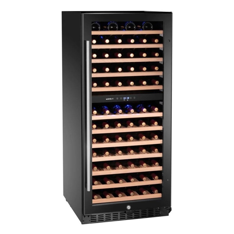 Weinkühler, 2 Zonen, 124 Flaschen