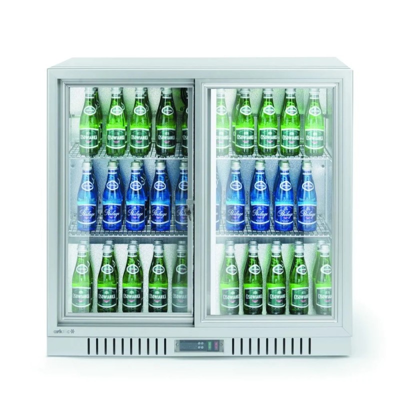 Kühlschrank mit 2 Schiebetüren