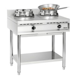 Wok cooker, 2 burners